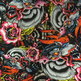 Metallic Rose & Dragons