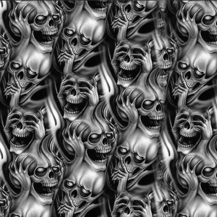 evil skull wallpaper