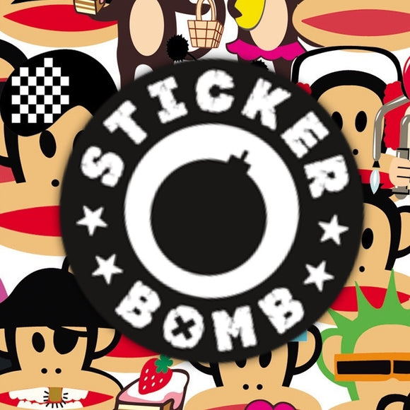 STICKER BOMB