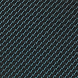 Electric Blue Carbon Fiber Weave