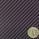 Electric Violet Carbon Fiber Weave