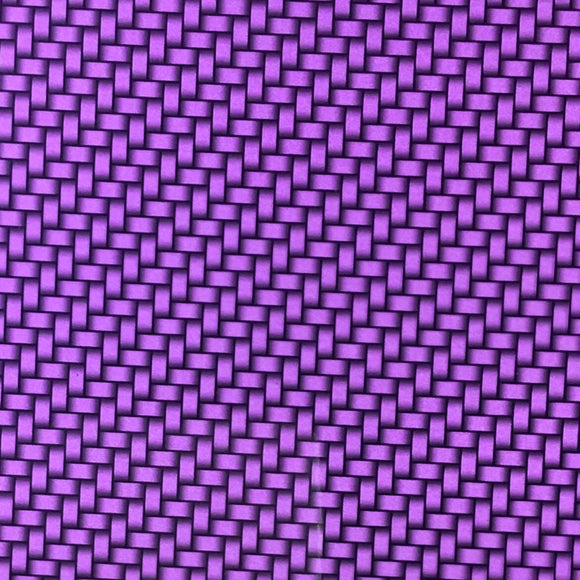 Candied Purple Carbon Weave