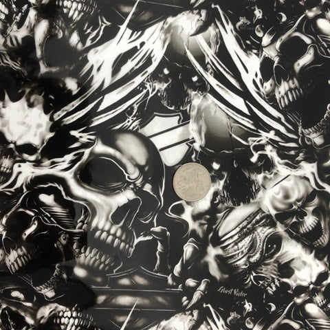 Ghost Rider Skulls Hydrographic film – DIP APE HYDROGRAPHICS