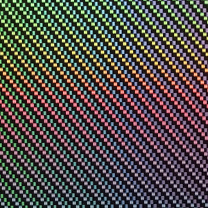 Color Shift Carbon Fiber Weave