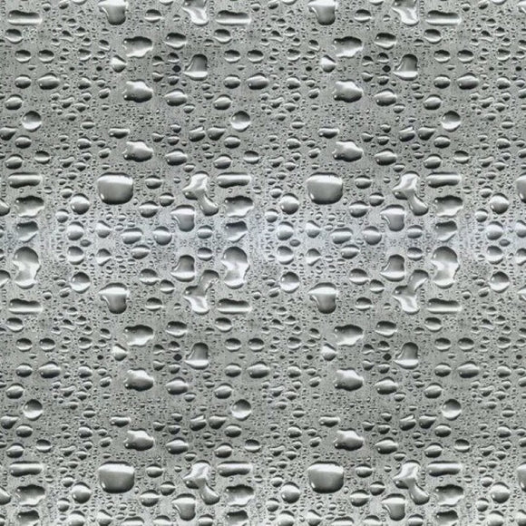Gray Water Drops