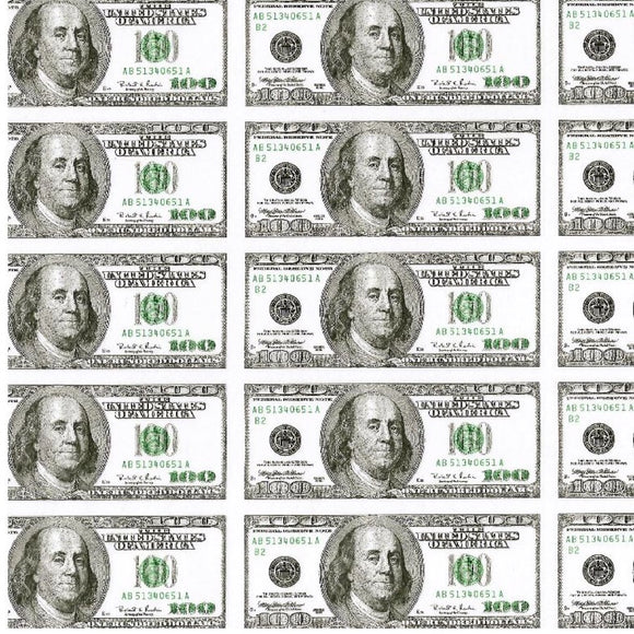 Benjamins 100 dollar bills