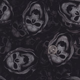 Metallic Hooded Vampire Skulls